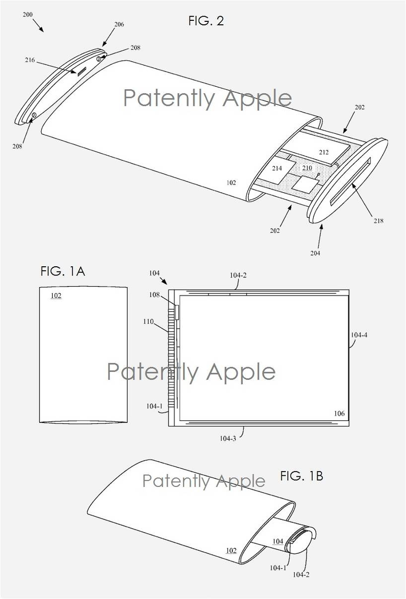 Illustration for article titled Así podría ser el iPhone del futuro: envuelto por completo en una pantalla flexible